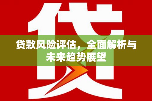 涿州贷款风险评估，全面解析与未来趋势展望
