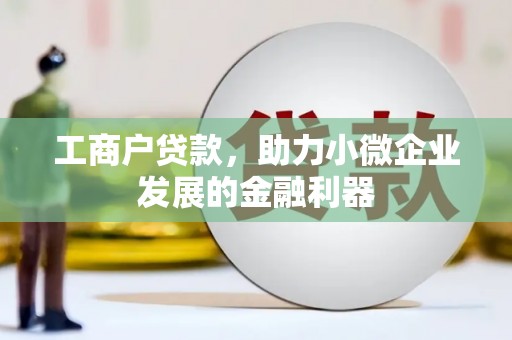 涿州工商户贷款，助力小微企业发展的金融利器