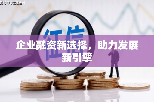 涿州企业融资新选择，助力发展新引擎