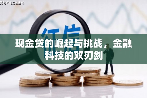 涿州现金贷的崛起与挑战，金融科技的双刃剑