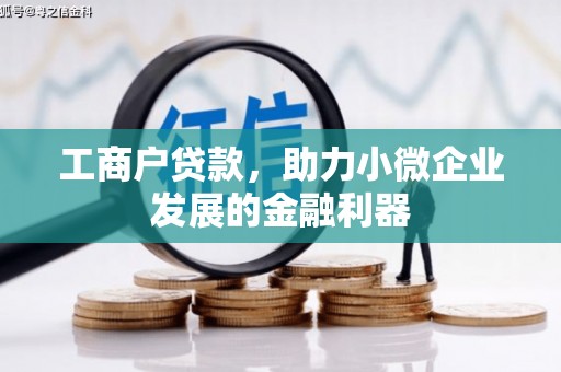 涿州工商户贷款，助力小微企业发展的金融利器