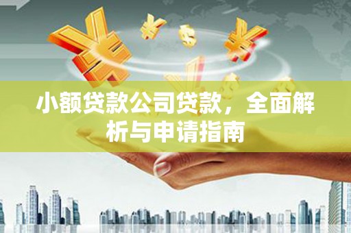 涿州小额贷款公司贷款，全面解析与申请指南