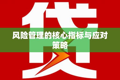涿州风险管理的核心指标与应对策略