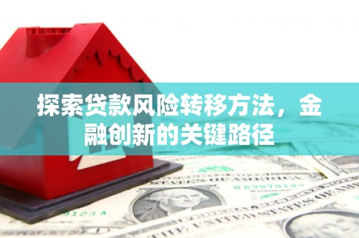 涿州探索贷款风险转移方法，金融创新的关键路径