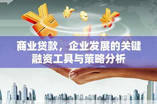 涿州商业贷款，企业发展的关键融资工具与策略分析