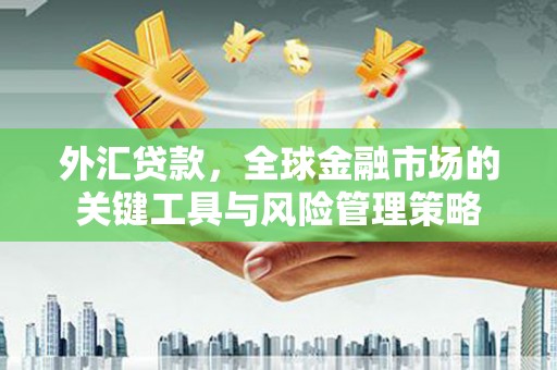 涿州外汇贷款，全球金融市场的关键工具与风险管理策略