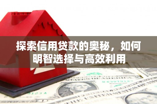 涿州探索信用贷款的奥秘，如何明智选择与高效利用