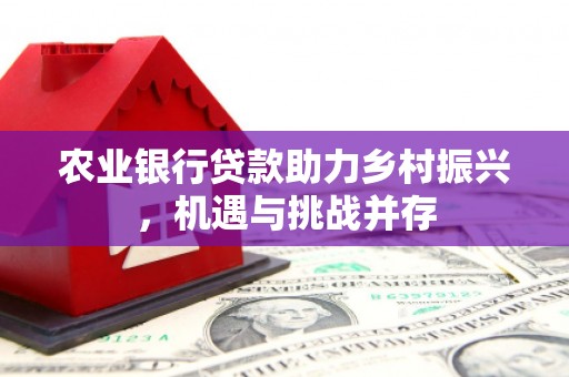涿州农业银行贷款助力乡村振兴，机遇与挑战并存