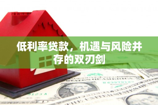 涿州低利率贷款，机遇与风险并存的双刃剑