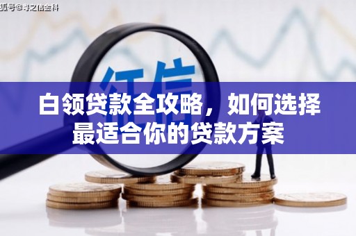涿州白领贷款全攻略，如何选择最适合你的贷款方案